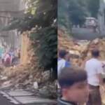 Beyoğlu’nda metruk bina çöktü: Ekipler sevk edildi