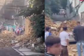 Beyoğlu’nda metruk bina çöktü: Ekipler sevk edildi