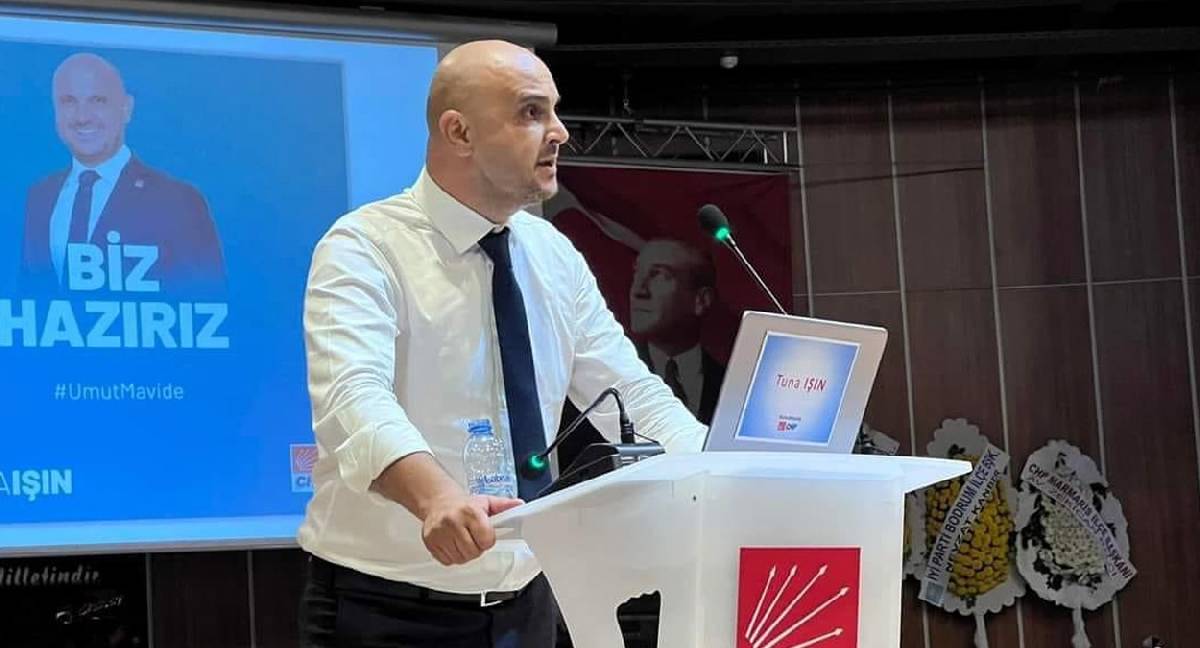 Bodrum İlçe Başkanı Tuna Işın CHP’den istifa etti