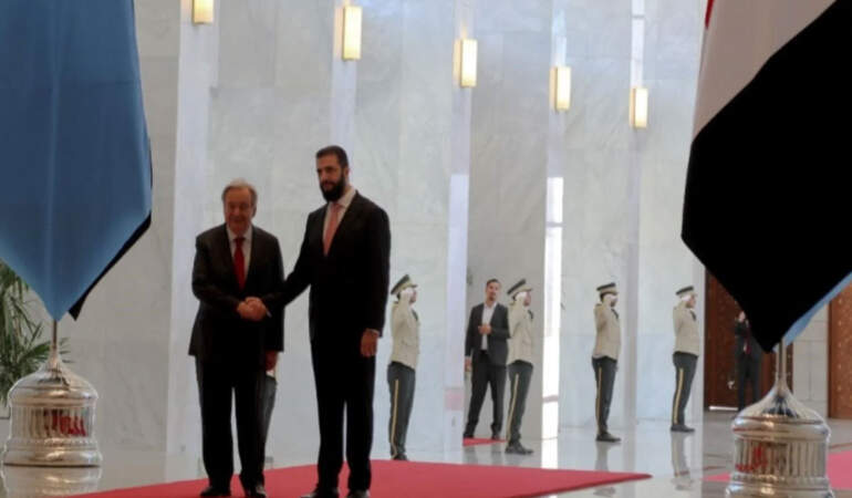 BM Genel Sekreteri Guterres 17 yıl aradan sonra Suriye’de