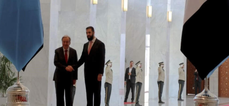 BM Genel Sekreteri Guterres 17 yıl aradan sonra Suriye’de
