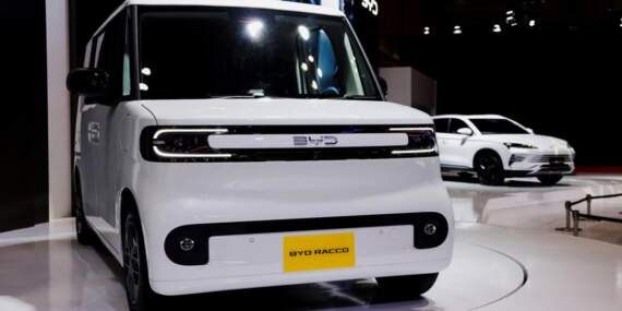 BYD’den otomotiv piyasasını sarsacak hamle: 578 Bin TL’ye 320 Km menzilli yeni elektrikli araç “Racco”!