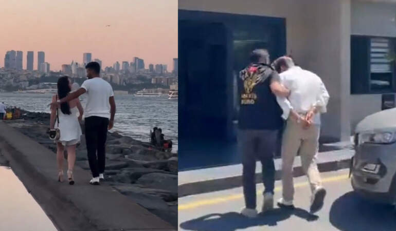 Sosyal medyadaki görüntüler sonrası polis harekete geçti! Turisti takip eden şüpheli gözaltında