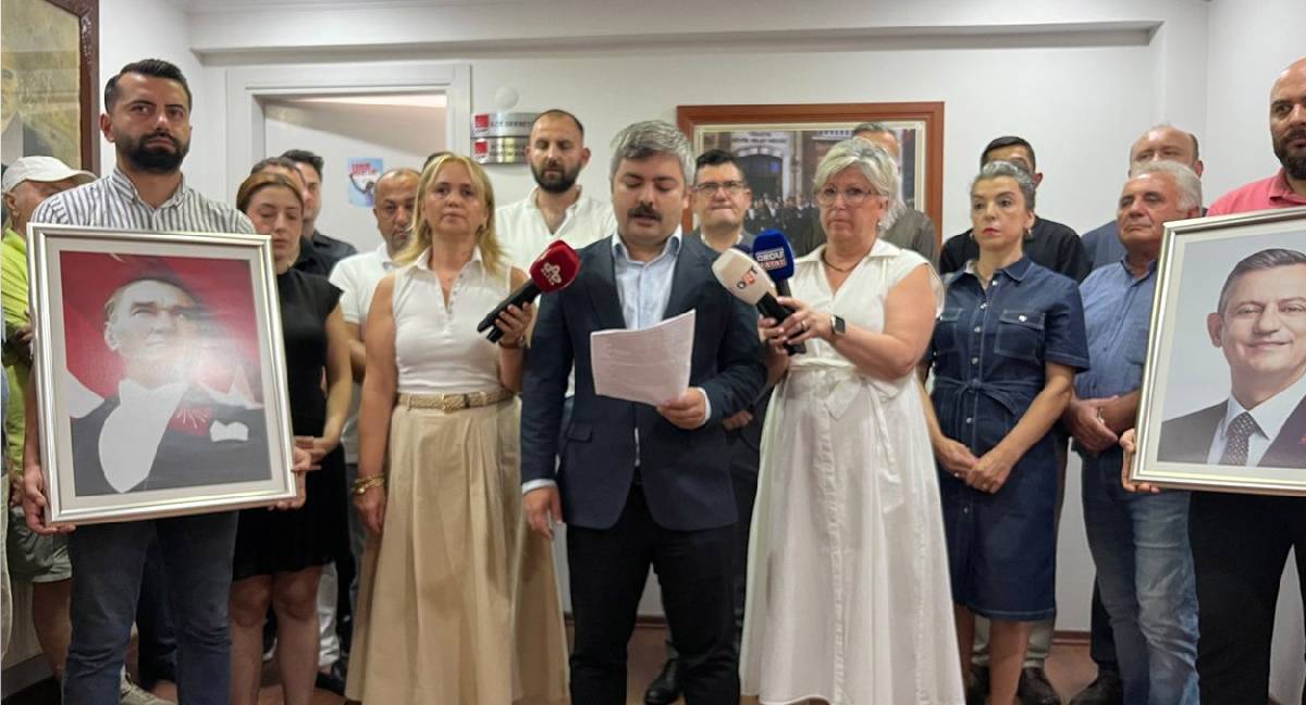 Altınordu İlçe Başkanı Halis Poyraz ve yönetimi CHP’den istifa etti