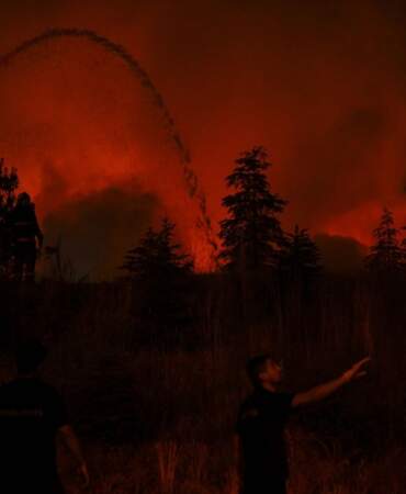 Ankara’da Palet Yangını