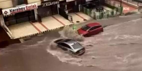 Ankara’da Sağanak Sele Neden Oldu
