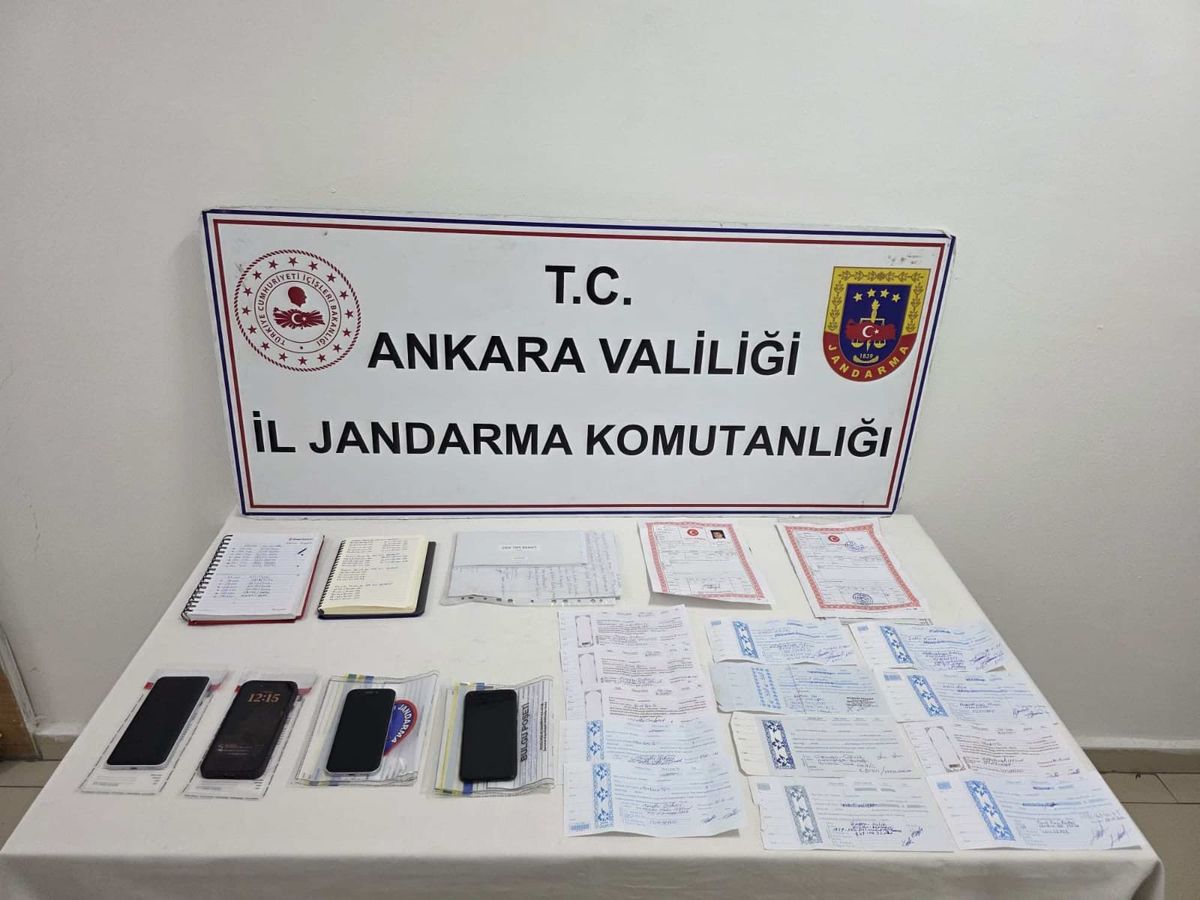 Ankara’da tefecilik operasyonu: 5 gözaltı, 106 hesaba el konuldu