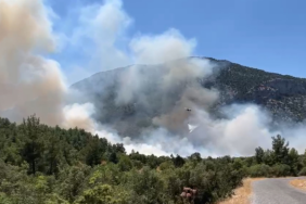 Antalya’da Korkutan Yangın! 9 Helikopter ve 3 Uçak Havalandı