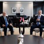 Hakan Fidan ve Fuad Hüseyin Ankara’da Görüştü