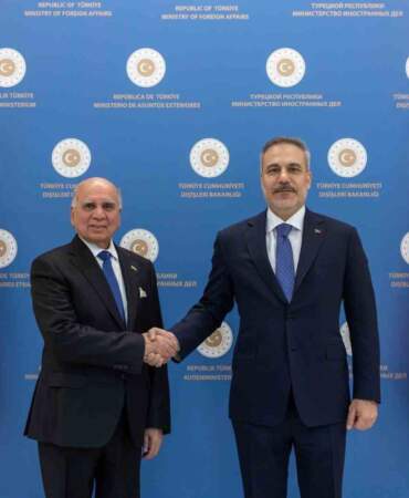 Hakan Fidan ve Fuad Hüseyin Ankara’da Buluştu