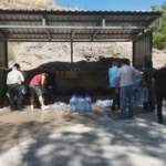 Başkentte 3 gün susuz kaldılar, çeşmelere akın ettiler