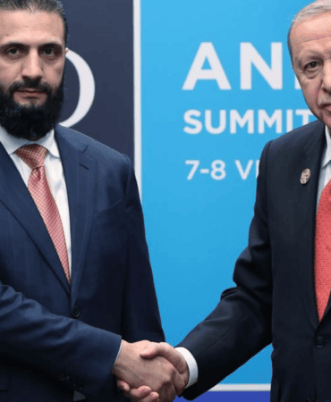 Cumhurbaşkanı Erdoğan Şara’yla Görüştü