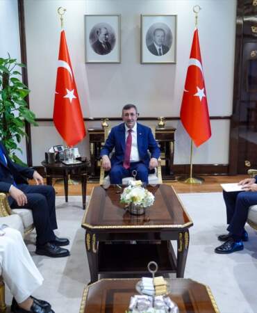 Cevdet Yılmaz, Macar Büyükelçi’yi Ağırladı