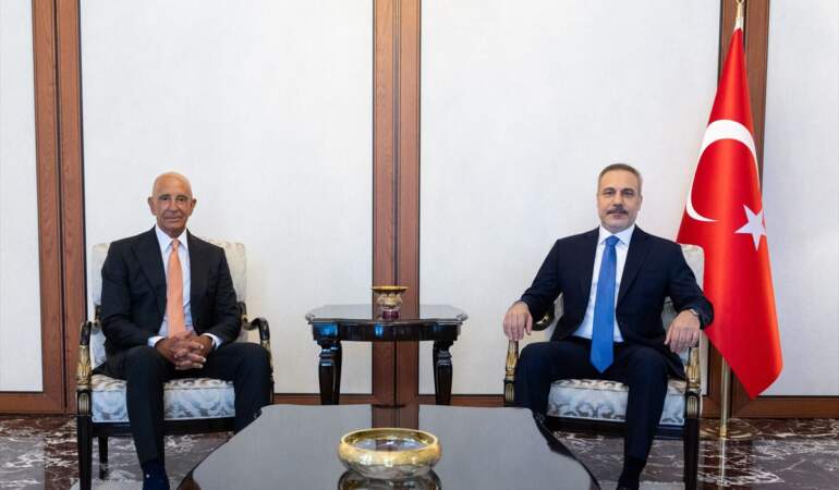 Hakan Fidan, ABD Temsilcisi Barrack’ı Kabul Etti