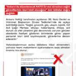 NATO Zirvesi’nde Sağlık Görevlileri İdari İzinli Değil