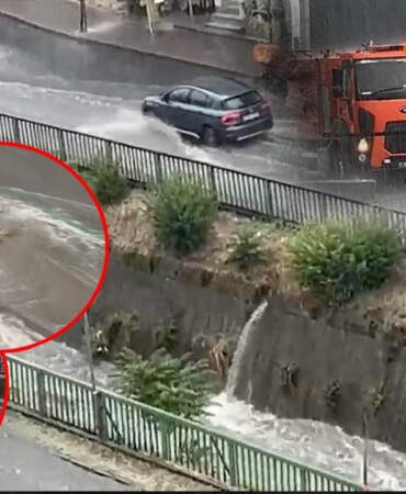 İstanbul’da Sağanak Hayatı Felç Etti! Caddeler Göle Döndü