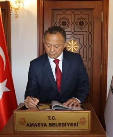 Kırgızistan Büyükelçisi Amasya’da Ziyaret Gerçekleştirdi