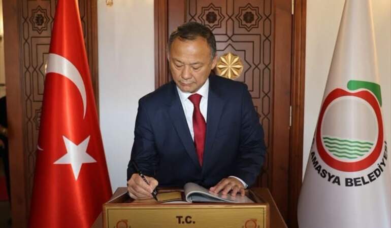 Kırgızistan Büyükelçisi Amasya’da Ziyaret Gerçekleştirdi