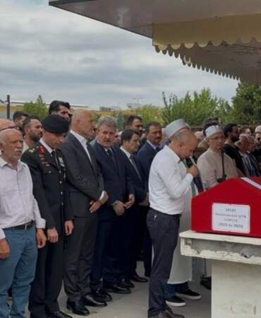 Motosiklet kazasında vefat eden Uzman Çavuş Çetin son yolcuğuna uğurlandı