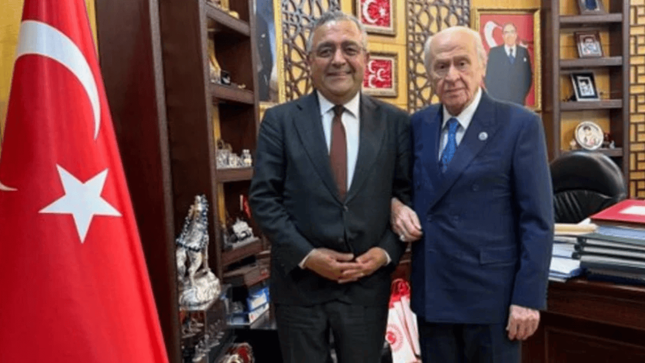 Sezgin Tanrıkulu’ndan Bahçeli’ye Ziyaret