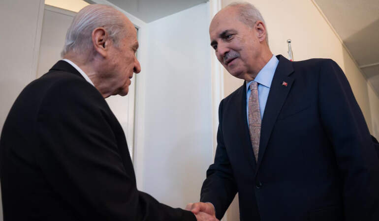 TBMM’de Çerçeve Yasa Turu: Numan Kurtulmuş Devlet Bahçeli Görüşmesi Sona erdi