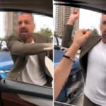 Ünlü türkücü İsmail Altunsaray ailesinin göz önünde trafikte dehşeti yaşadı