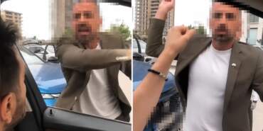 Ünlü türkücü İsmail Altunsaray ailesinin göz önünde trafikte dehşeti yaşadı