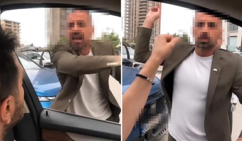 Ünlü türkücü İsmail Altunsaray ailesinin göz önünde trafikte dehşeti yaşadı