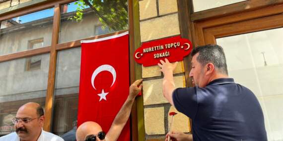 “Nurettin Topçu Sokağı” Kemaliye’de Açıldı