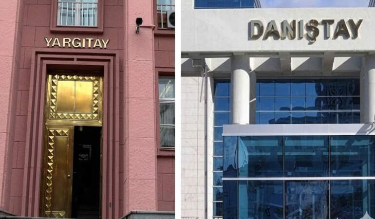 Yargıtay ve Danıştaya seçilen yeni üyelere ilişkin kararlar Resmi Gazete’de