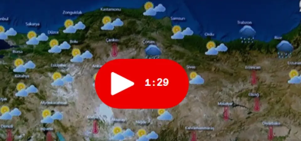 Bunaltan Sıcaklara Yağmur Molası: Meteoroloji’den Sağanak ve Kuvvetli Rüzgar Uyarısı