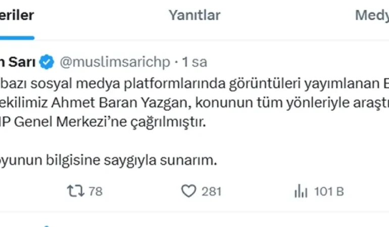 Cinsel Tacizle Suçladıkları CHP’li Vekili Darbeden 3 Şüpheli Gözaltında