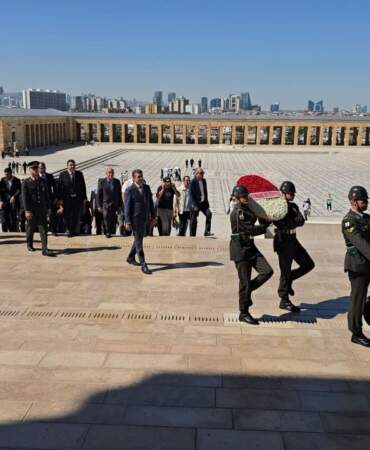 Haymana Heyeti’nden Anıtkabir’e Anlamlı Ziyaret