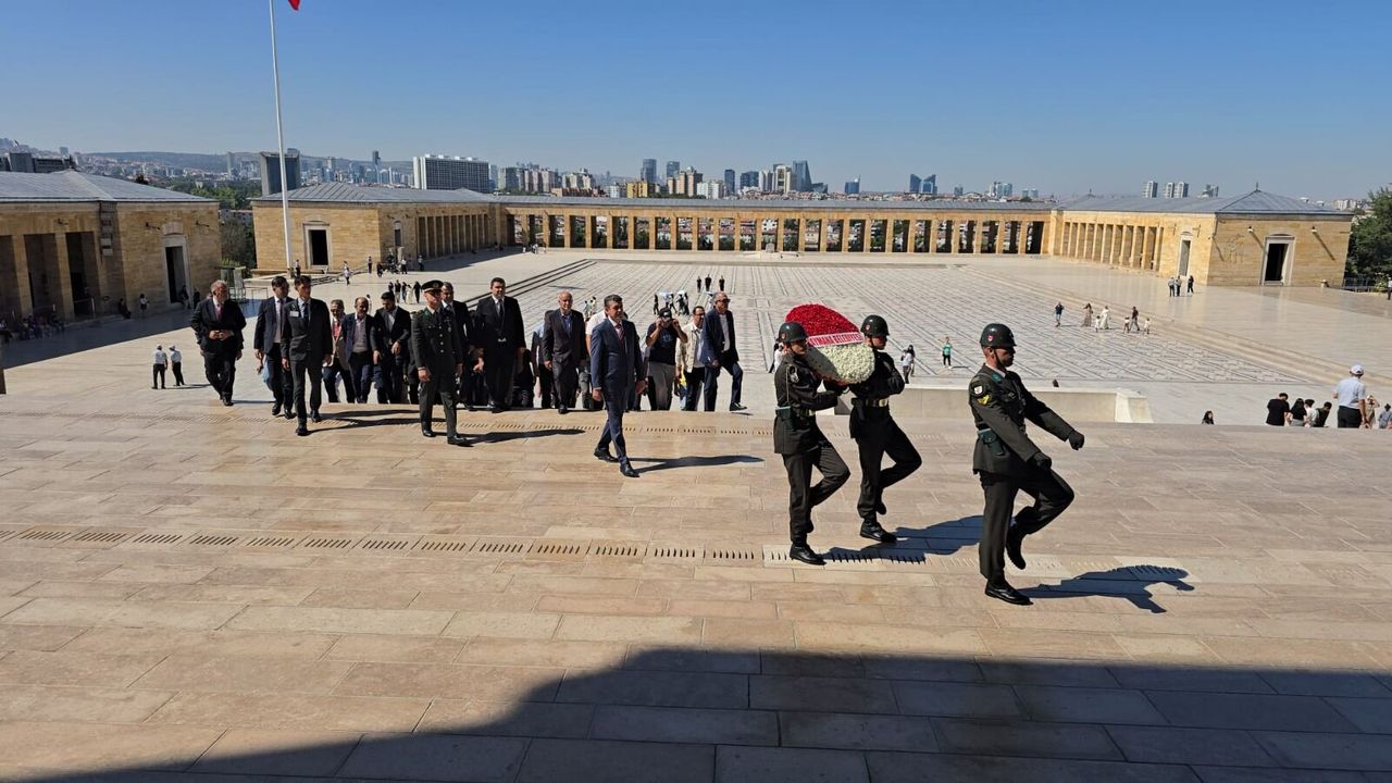 Haymana Heyeti’nden Anıtkabir’e Anlamlı Ziyaret