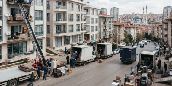 Mamak’ta Yeni Konut Hareketliliği Nakliyat Sektörünü Canlandırdı