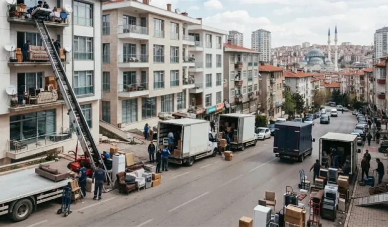 Mamak’ta Yeni Konut Hareketliliği Nakliyat Sektörünü Canlandırdı
