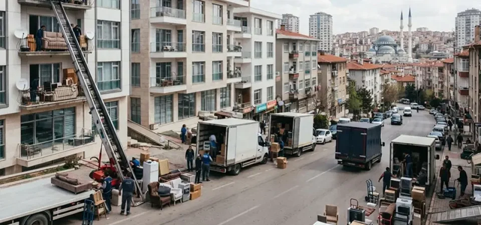 Mamak’ta Yeni Konut Hareketliliği Nakliyat Sektörünü Canlandırdı