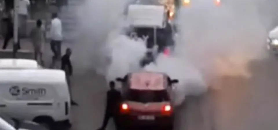 Ankara’nın Keçiören İlçesinde Trafiği Tehlikeye Düşüren Sürücüye Ağır Ceza