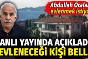 Canlı Yayında “Abdullah Öcalan Evlenmek İstiyor” İddiası: Ümit Özdağ’dan Açıklamalar