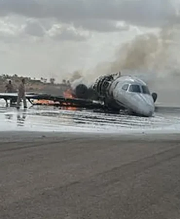 İstanbul’dan Kalkan Özel Jet Libya’da Kaza Kırıma Uğradı