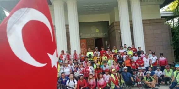 Başkentte Zafer Coşkusu Pedallarla Taşındı