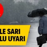 Meteoroloji’den Doğu Karadeniz İçin Sarı Kodlu Yağış Uyarısı