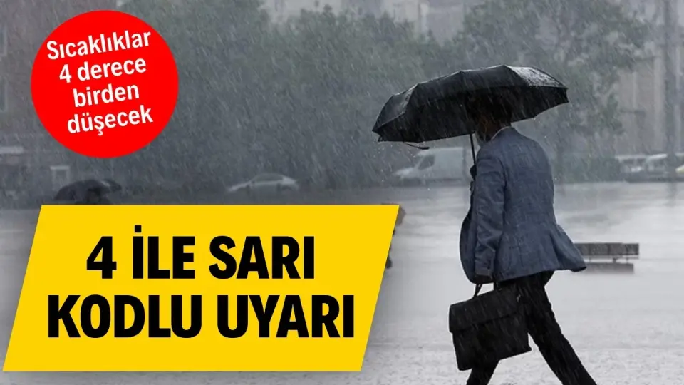 Meteoroloji’den Doğu Karadeniz İçin Sarı Kodlu Yağış Uyarısı