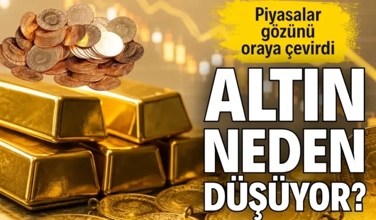 Altın Fiyatlarında Gerileme: Piyasalar ABD Merkez Bankası Verilerine Odaklandı
