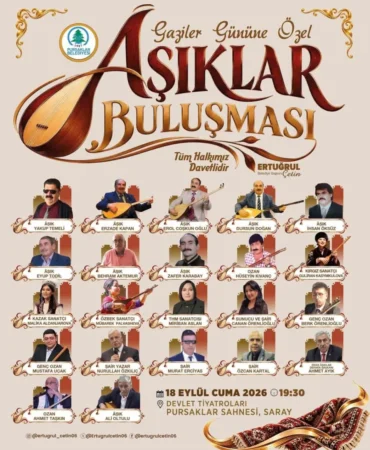 Anadolu’nun Sazı ve Sözü Pursaklar’da Buluşuyor: “Pursaklar Türkü Akşamları” Başlıyor