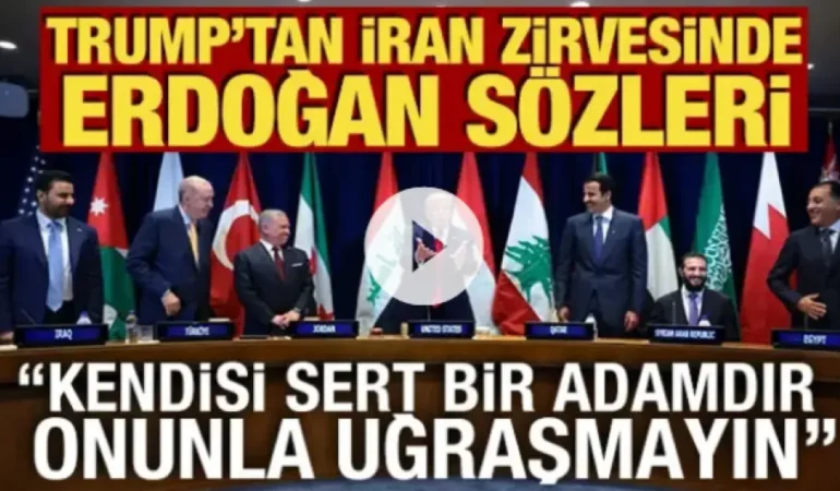 ABD Başkanı Donald Trump’tan Cumhurbaşkanı Erdoğan Hakkında Dikkat Çeken Açıklamalar