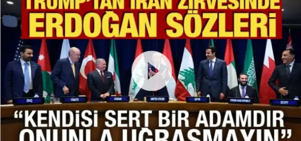 ABD Başkanı Donald Trump’tan Cumhurbaşkanı Erdoğan Hakkında Dikkat Çeken Açıklamalar
