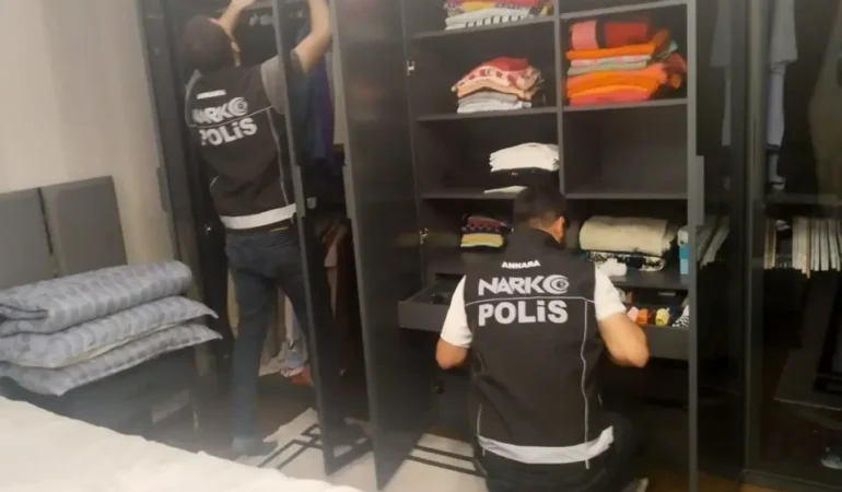 Ankara’da Uyuşturucu ve Fuhuş Ağına 3. Dalga Operasyonu: 15 Gözaltı
