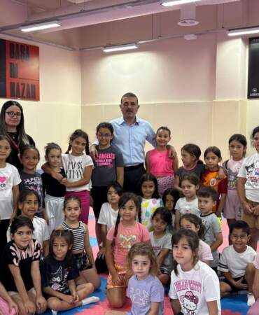 Başkan Ercan Sincan Spor Kompleksi’ni Ziyaret Etti
