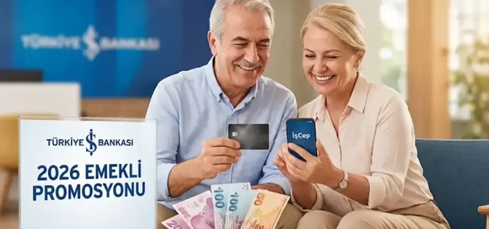 İş Bankası’ndan 2026 Yılı Emekli Promosyon Kampanyası: Güncel Ödeme Tutarları Netleşti